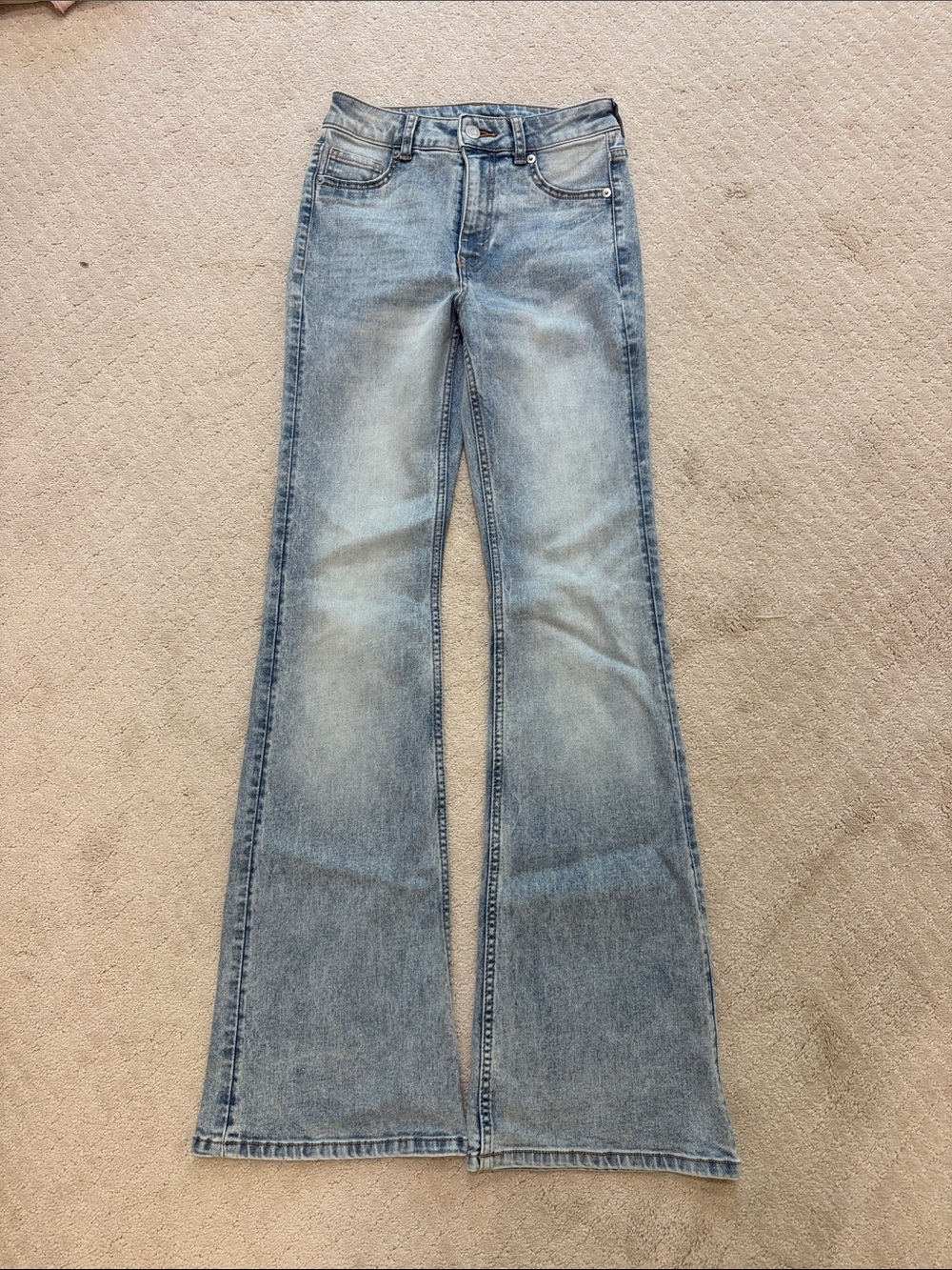 Divided Light Blue Flare Jeans